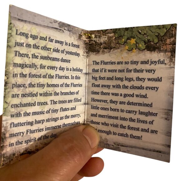 Silvestri Flurries By Laurel Nelson Christmas Figurine Ornament 10.5" - Picture 5 of 9